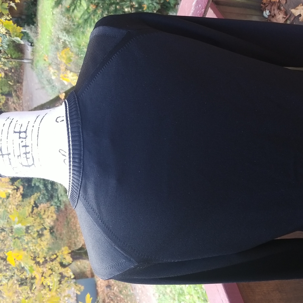GIVENCHY Monogram Size medium 38 Black WhiyeButton up Cardigan - Picture 11 of 15